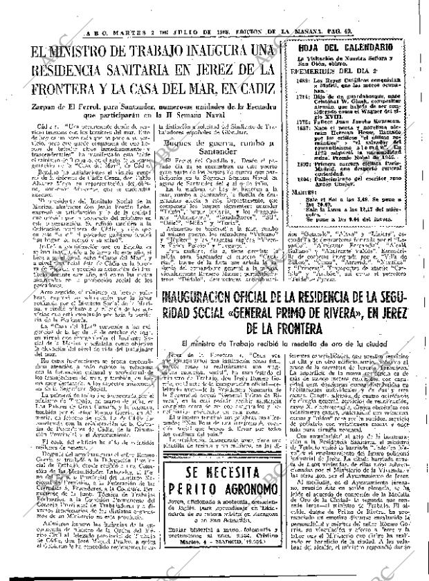 ABC MADRID 02-07-1968 página 49