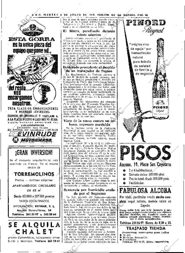 ABC MADRID 02-07-1968 página 60