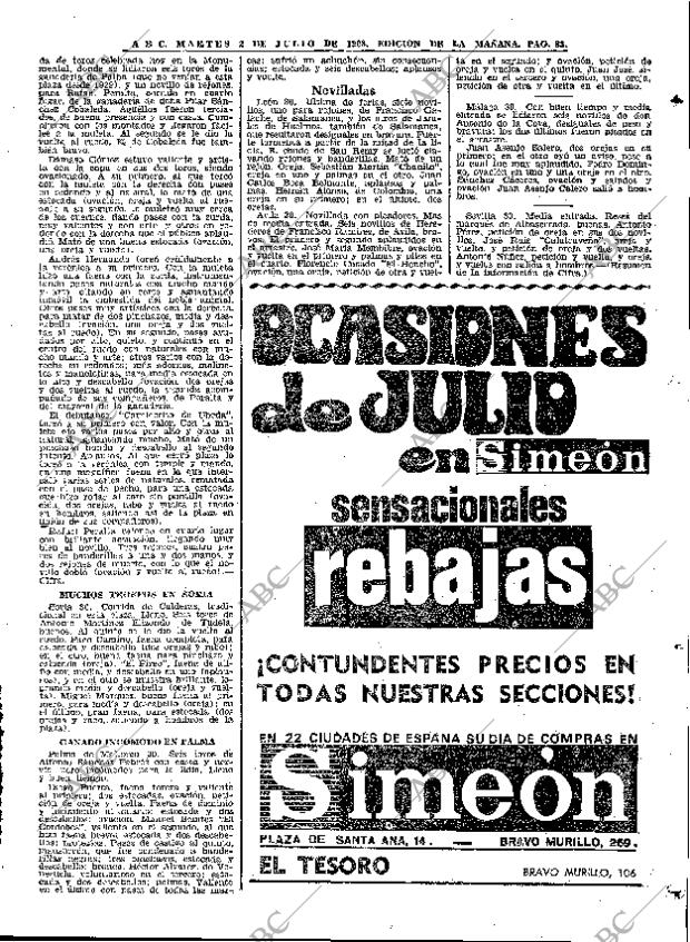 ABC MADRID 02-07-1968 página 83