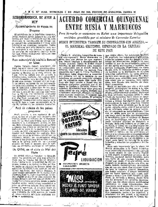 ABC SEVILLA 03-07-1968 página 21