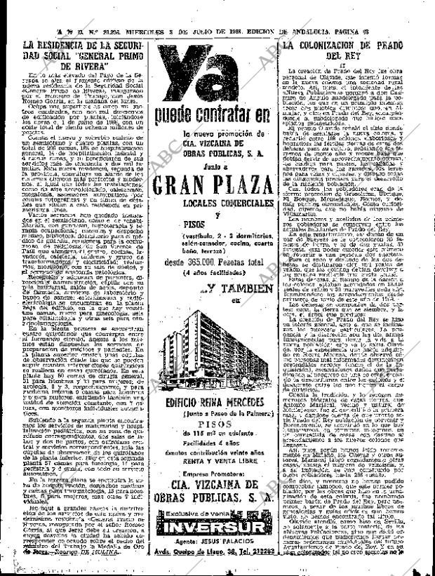 ABC SEVILLA 03-07-1968 página 43