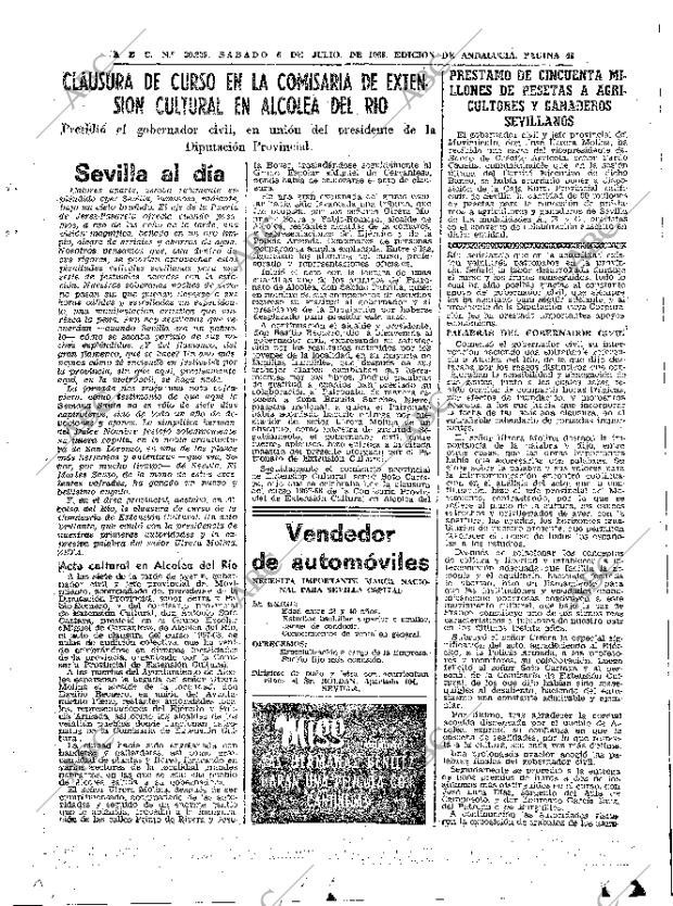 ABC SEVILLA 06-07-1968 página 43