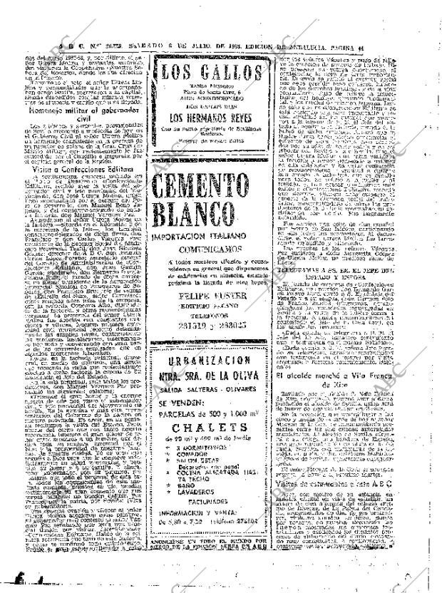 ABC SEVILLA 06-07-1968 página 44