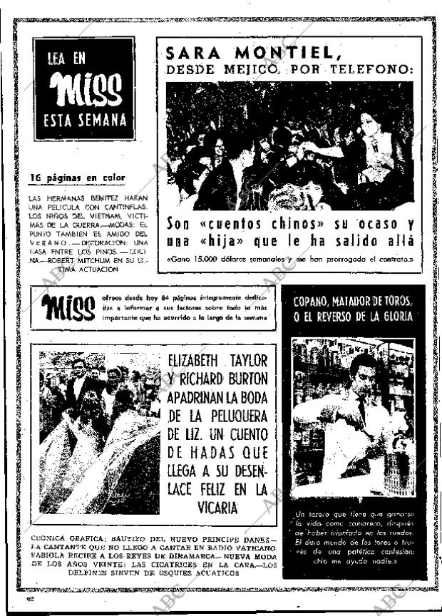 BLANCO Y NEGRO MADRID 06-07-1968 página 82