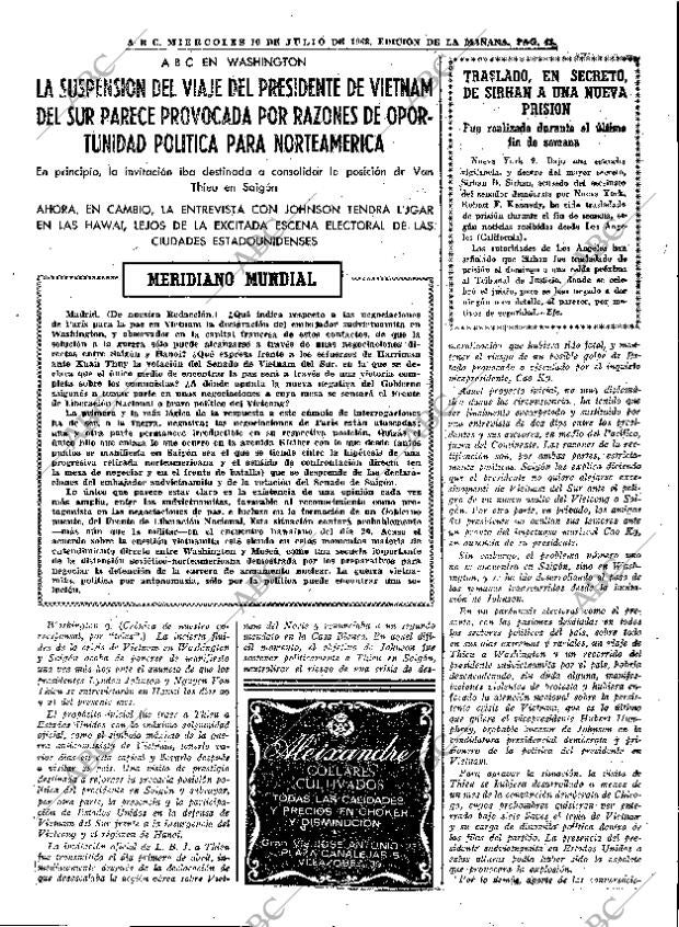 ABC MADRID 10-07-1968 página 43