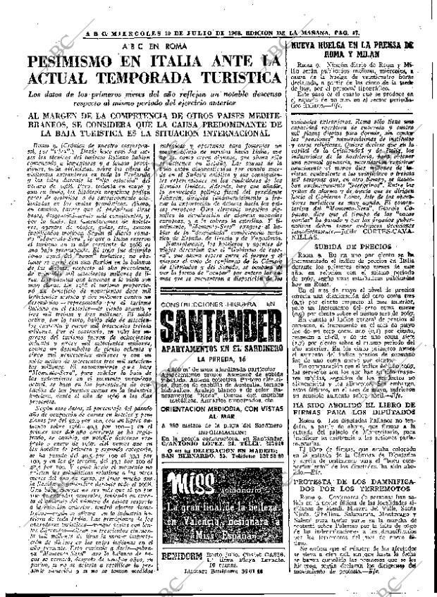 ABC MADRID 10-07-1968 página 47