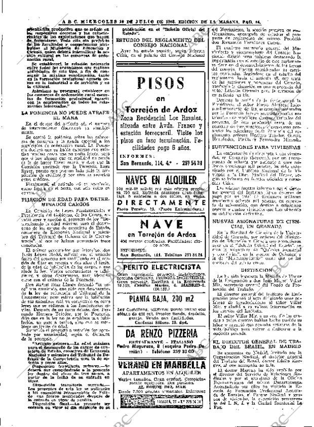 ABC MADRID 10-07-1968 página 54