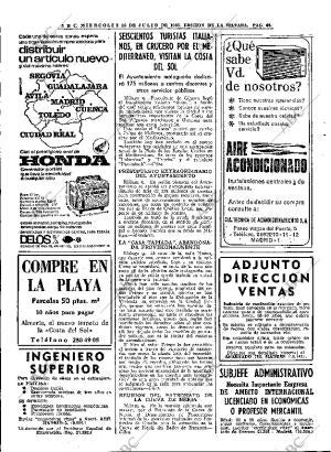 ABC MADRID 10-07-1968 página 62