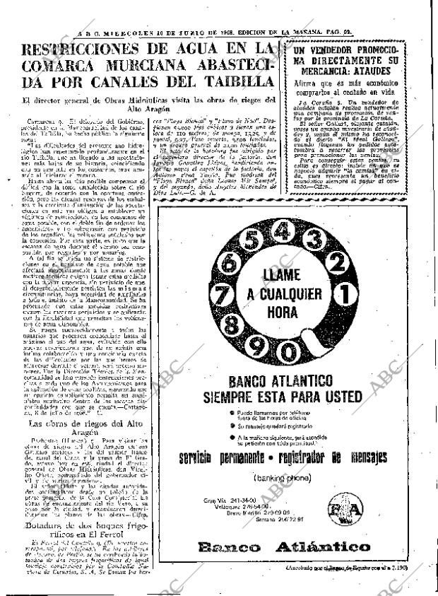 ABC MADRID 10-07-1968 página 63