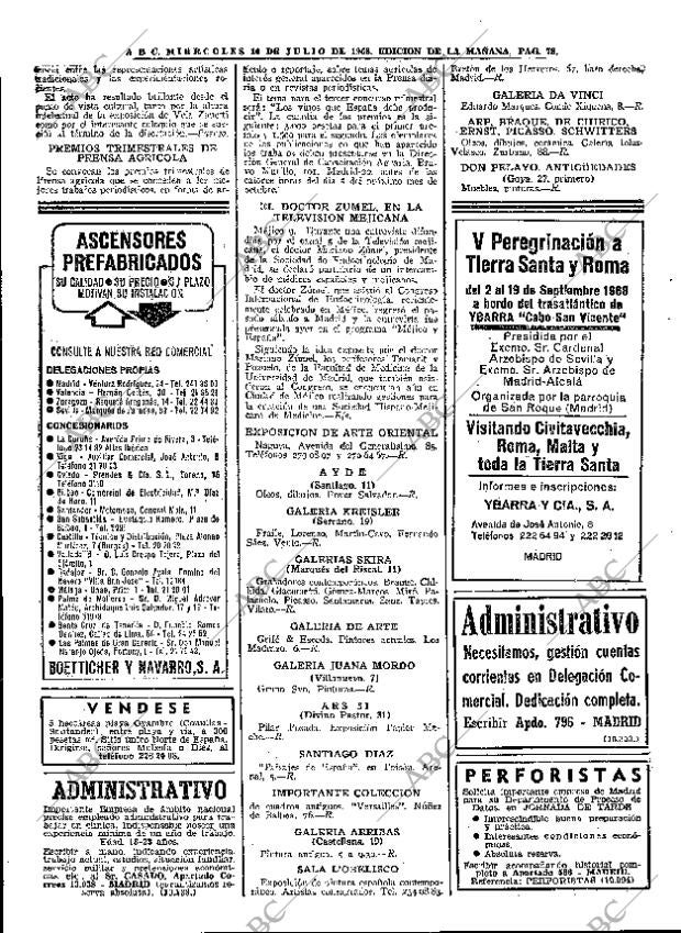 ABC MADRID 10-07-1968 página 78