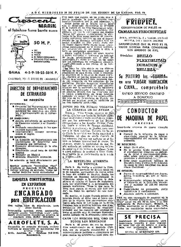 ABC MADRID 10-07-1968 página 84