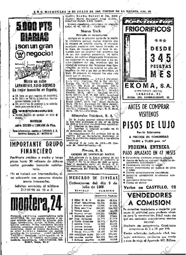 ABC MADRID 10-07-1968 página 88