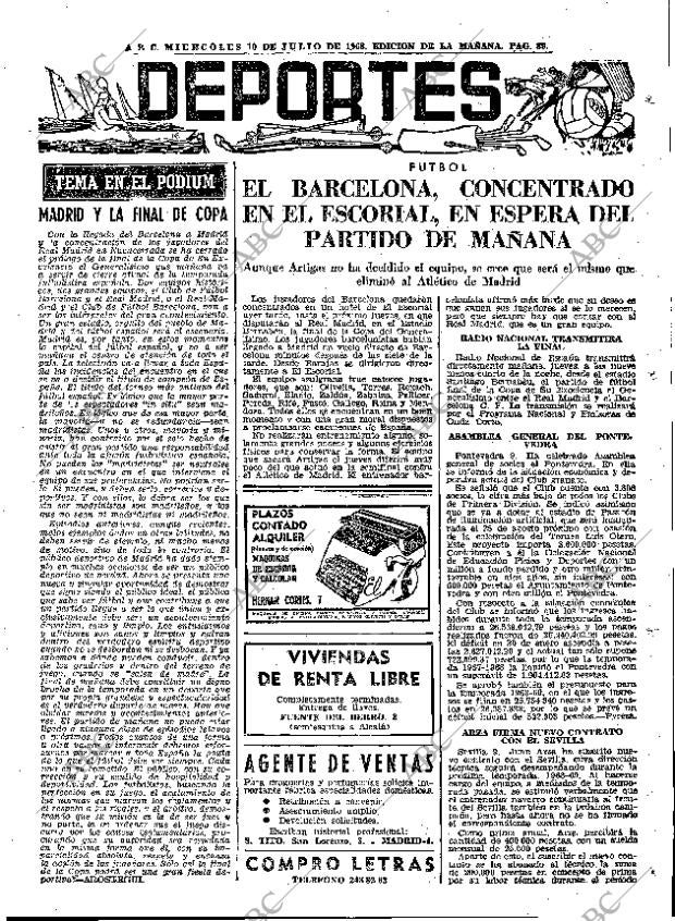 ABC MADRID 10-07-1968 página 89