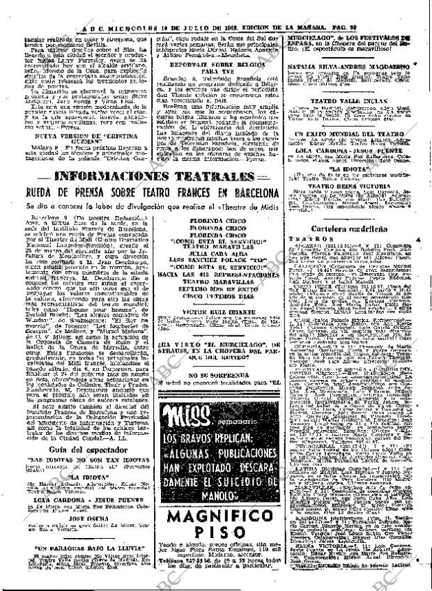 ABC MADRID 10-07-1968 página 99
