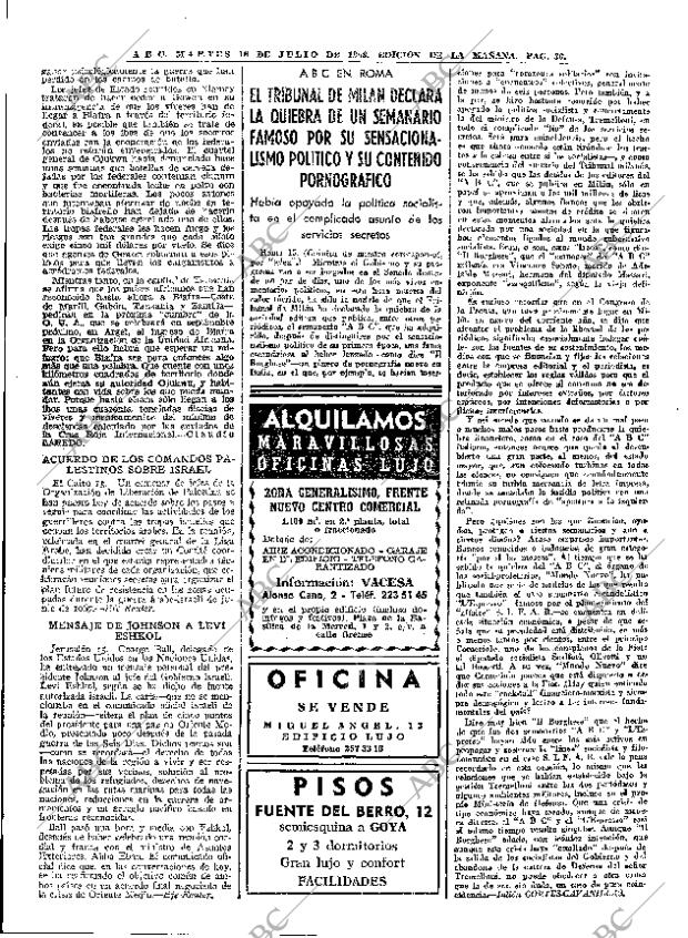 ABC MADRID 16-07-1968 página 36