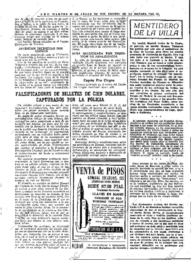 ABC MADRID 16-07-1968 página 65