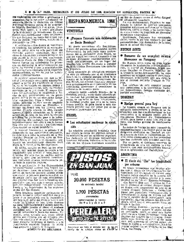 ABC SEVILLA 17-07-1968 página 24