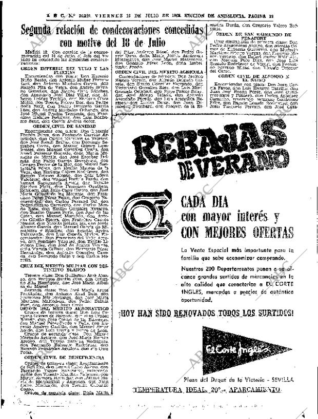 ABC SEVILLA 19-07-1968 página 19