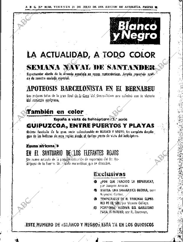 ABC SEVILLA 19-07-1968 página 31