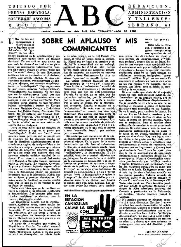 ABC MADRID 20-07-1968 página 3