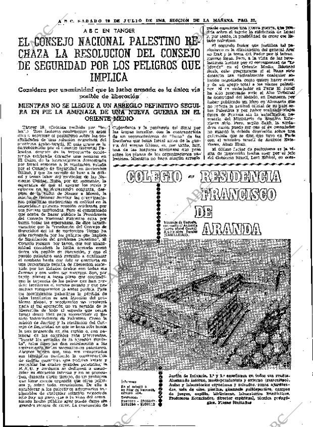 ABC MADRID 20-07-1968 página 37