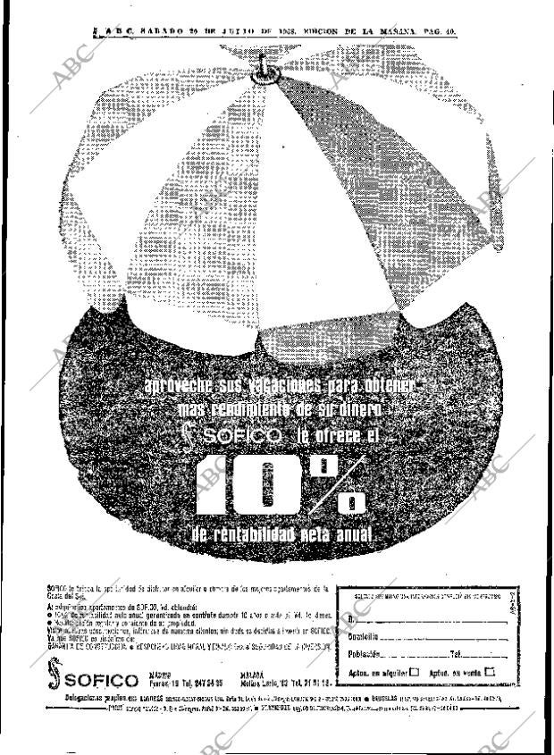 ABC MADRID 20-07-1968 página 40