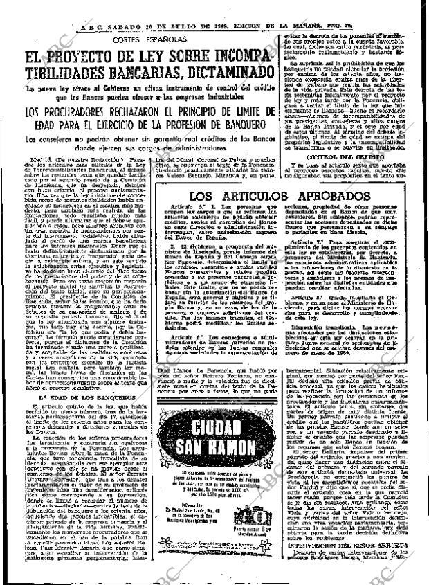 ABC MADRID 20-07-1968 página 41