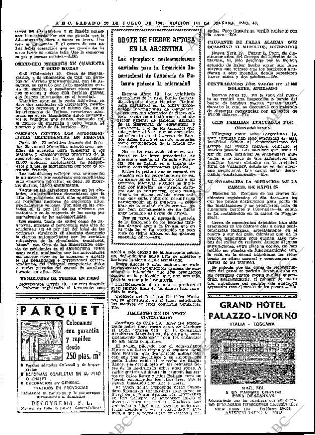 ABC MADRID 20-07-1968 página 48
