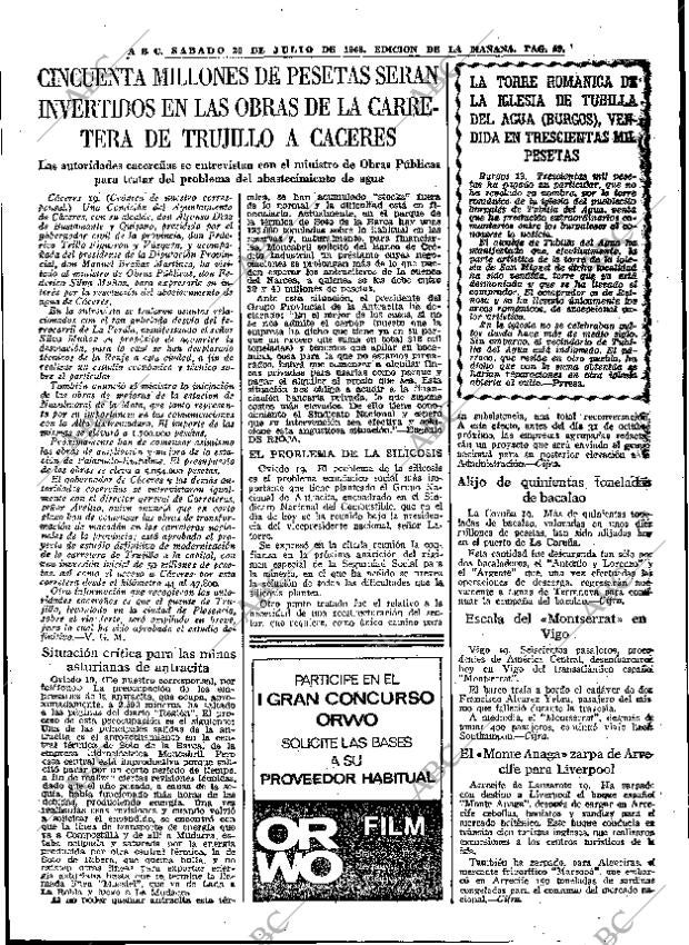 ABC MADRID 20-07-1968 página 49
