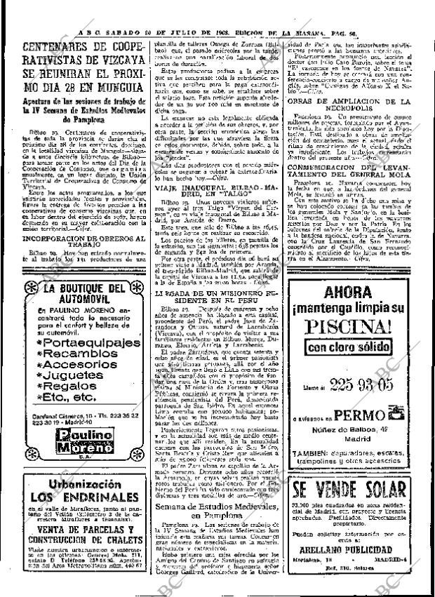 ABC MADRID 20-07-1968 página 50