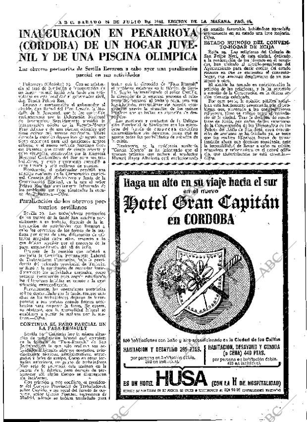 ABC MADRID 20-07-1968 página 51