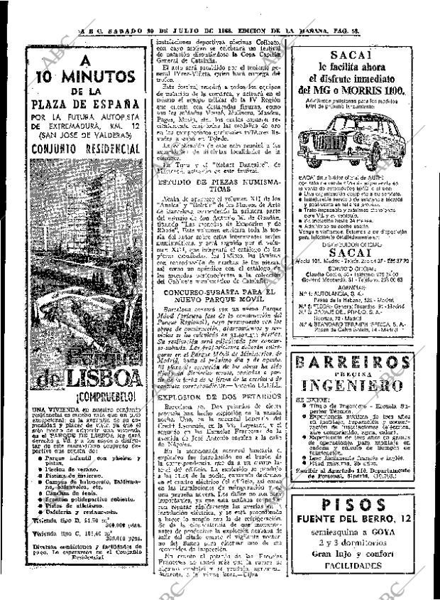 ABC MADRID 20-07-1968 página 58