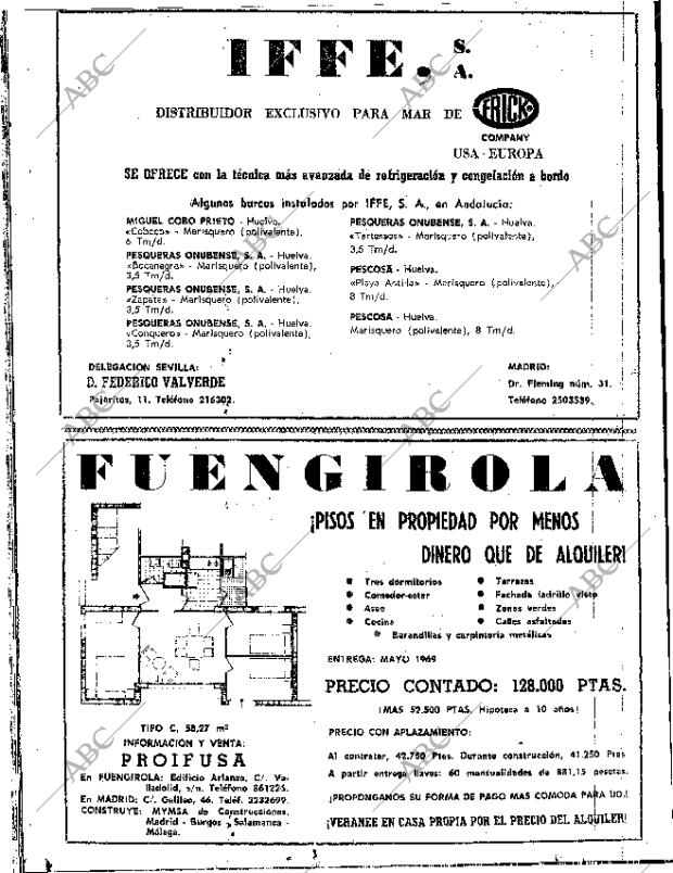 ABC SEVILLA 20-07-1968 página 46