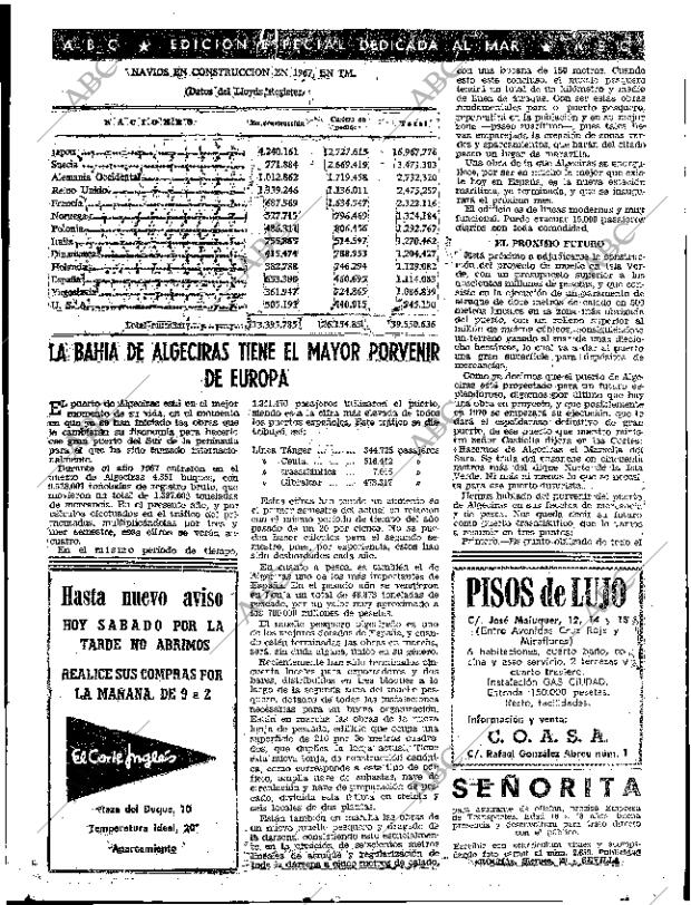 ABC SEVILLA 20-07-1968 página 67