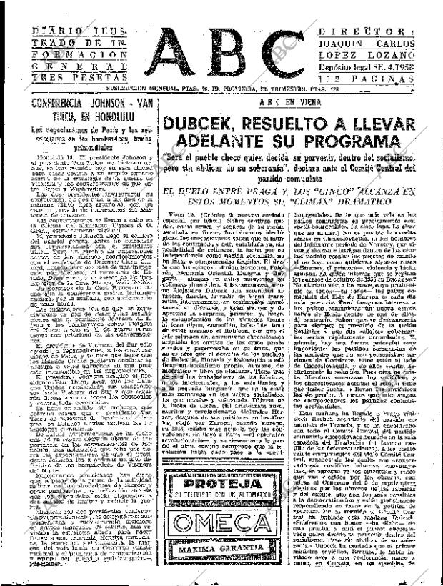 ABC SEVILLA 20-07-1968 página 73