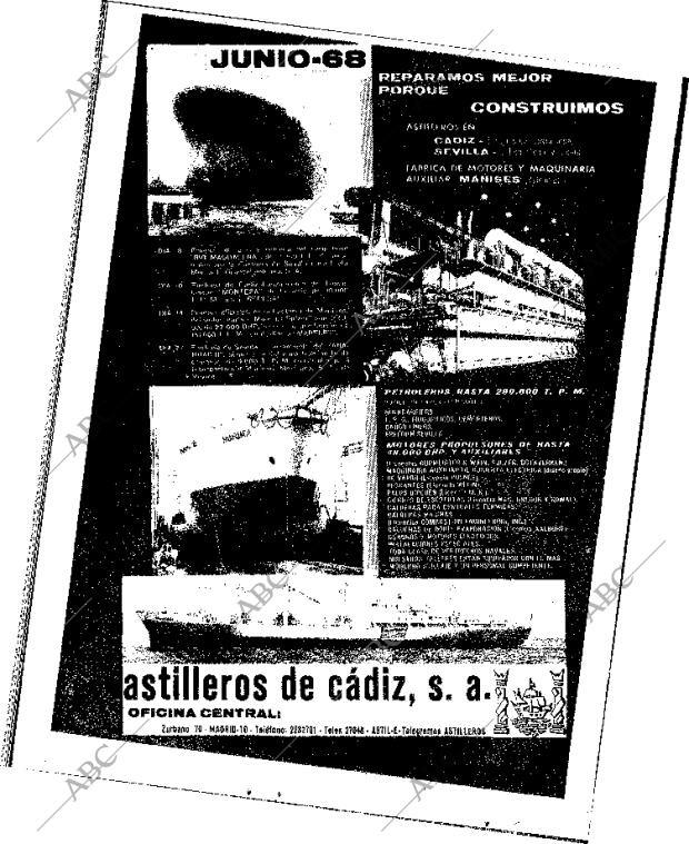 ABC SEVILLA 20-07-1968 página 8