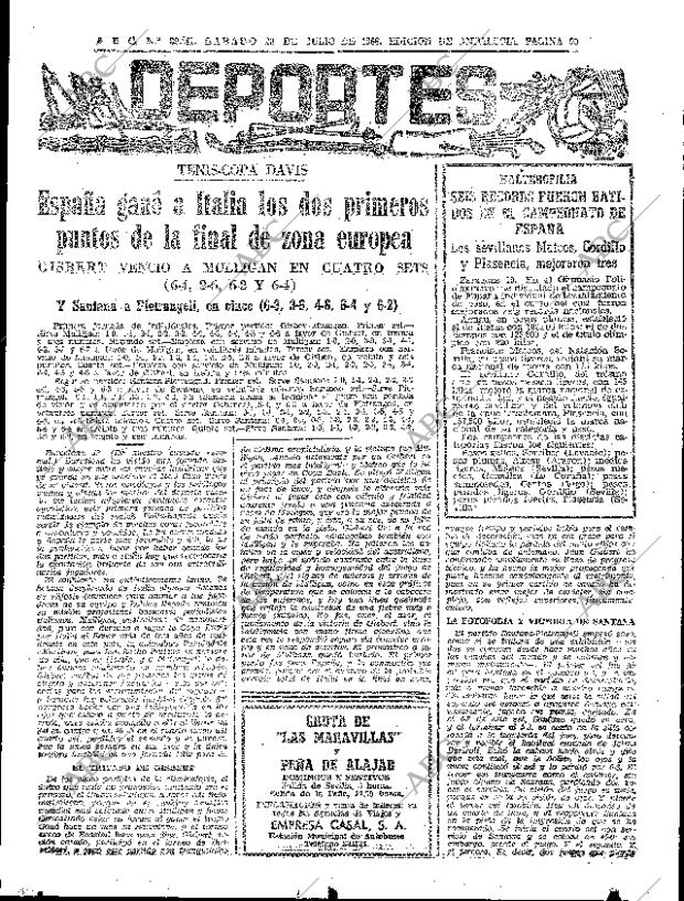 ABC SEVILLA 20-07-1968 página 99