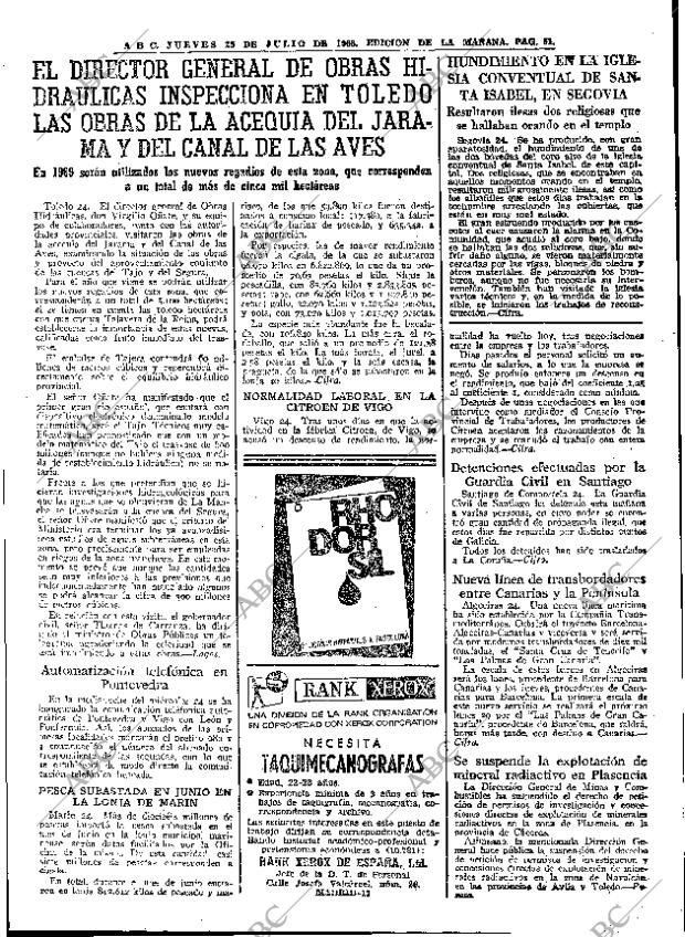 ABC MADRID 25-07-1968 página 51