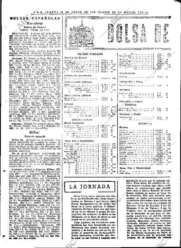 ABC MADRID 25-07-1968 página 68