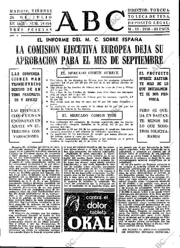 ABC MADRID 26-07-1968 página 27