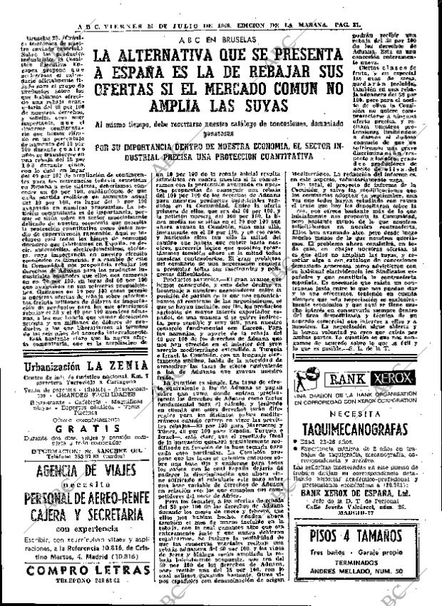 ABC MADRID 26-07-1968 página 31