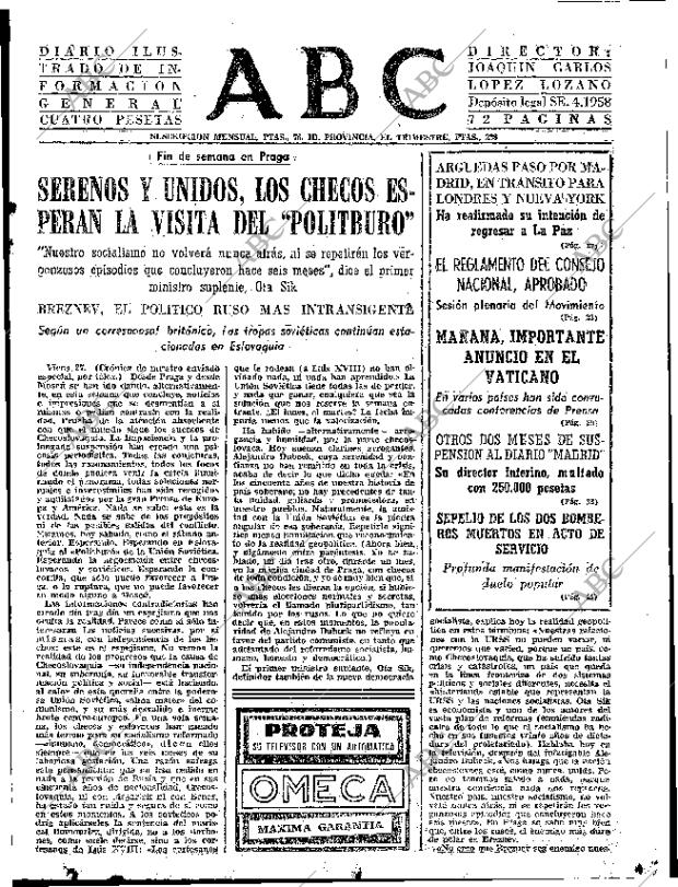 ABC SEVILLA 28-07-1968 página 15