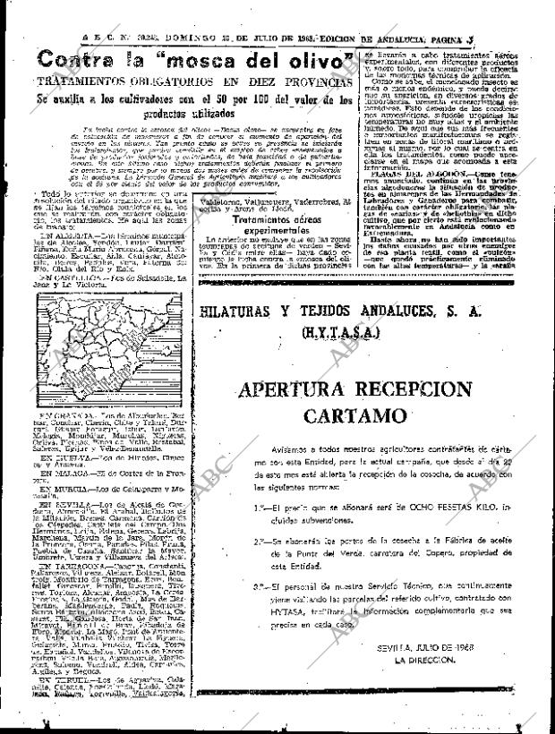 ABC SEVILLA 28-07-1968 página 55