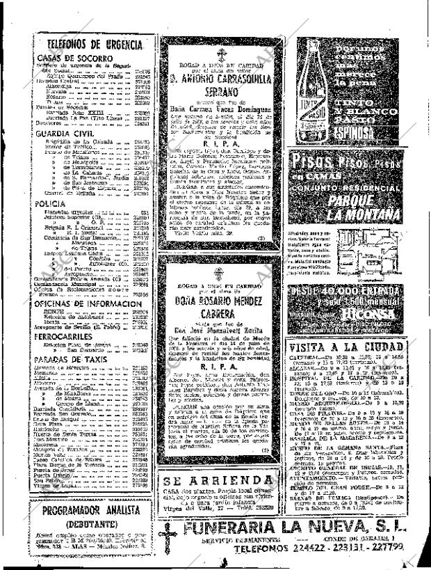 ABC SEVILLA 28-07-1968 página 67