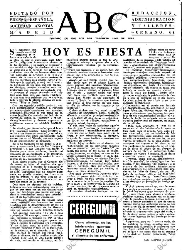 ABC MADRID 30-07-1968 página 3