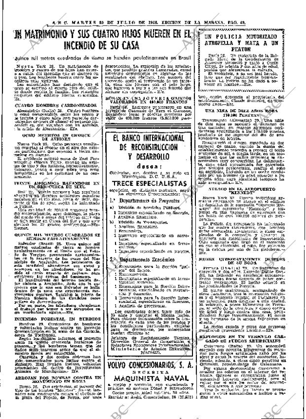 ABC MADRID 30-07-1968 página 42