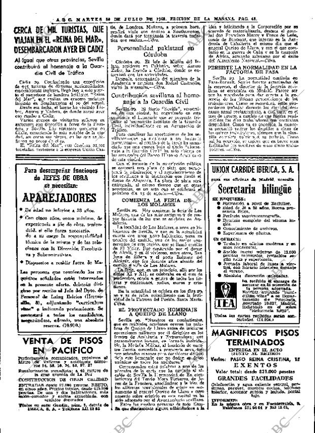 ABC MADRID 30-07-1968 página 48