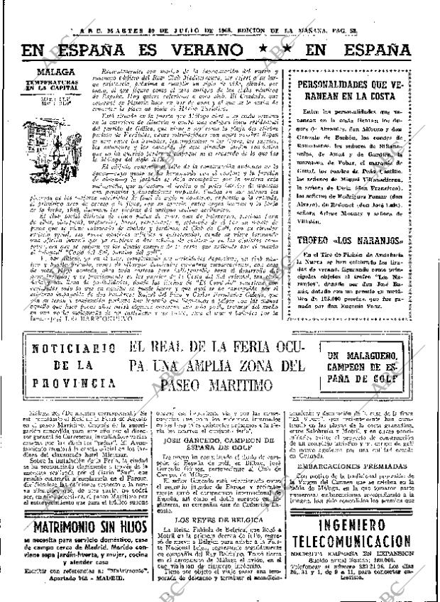 ABC MADRID 30-07-1968 página 52