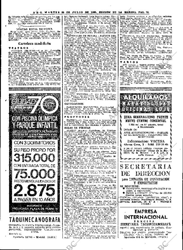 ABC MADRID 30-07-1968 página 78