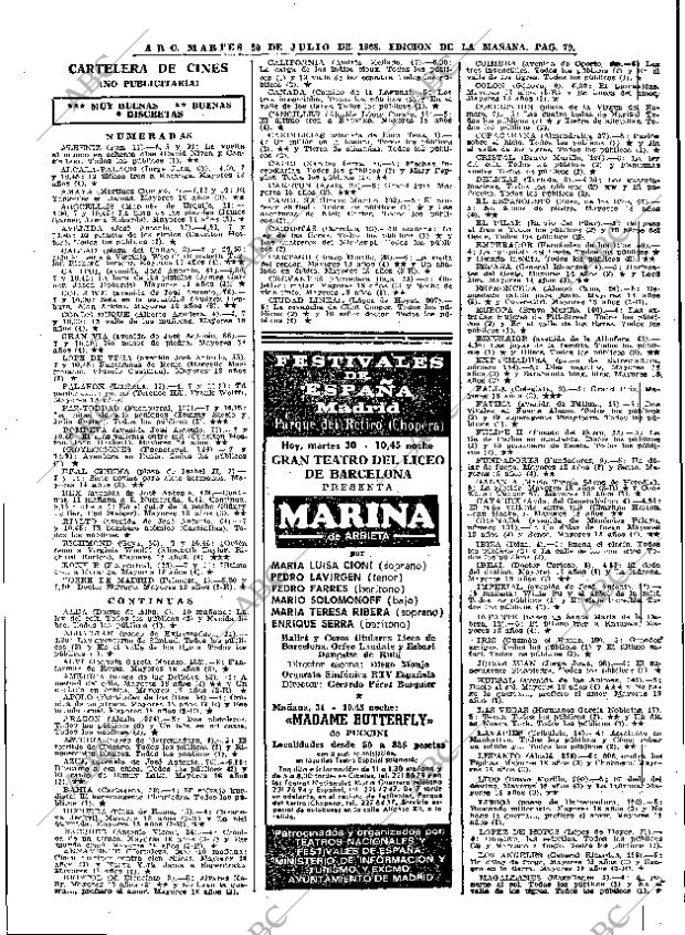 ABC MADRID 30-07-1968 página 79